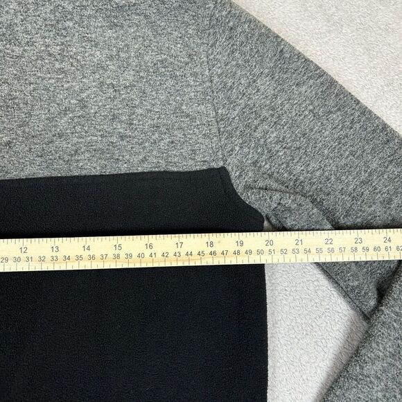 Spyder Jacket Men Gait Half Zip Sweater Gray Small Pullover Fleece Sweatshirt - Picture 7 of 9